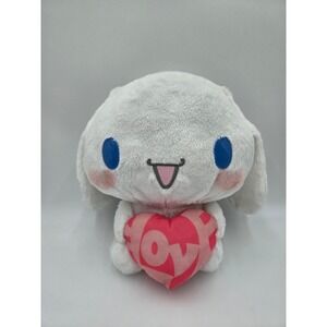 Cinnamoroll Love Heart Plush Sanrio Japan Valentine Opened Mouth